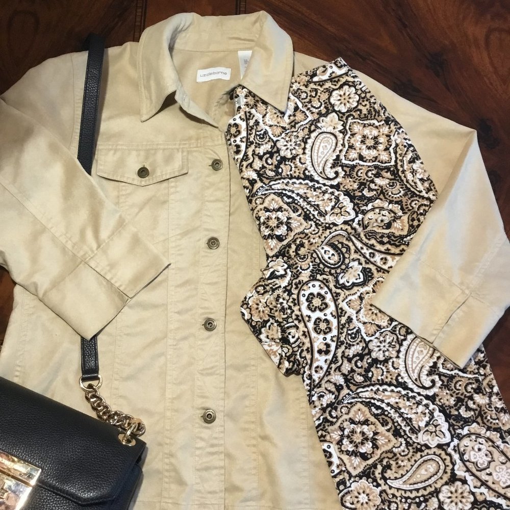 Faux Suede Tan Jacket